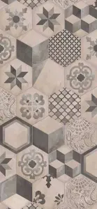 MIX DECORI ESAGONO VERS. F
