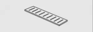 GRIGLIA ROVERE SCURO
