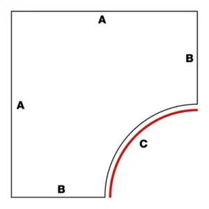 ANGLE ARRONDI 30 BORD BOUDIN MOUNTAINS QR 02