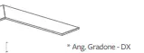 ANG. GRADONE BORDO PISCINA DX RIVOLI R11