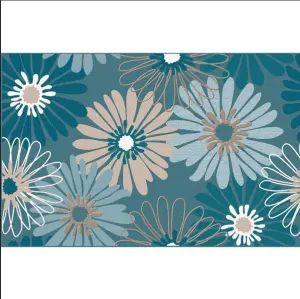 DECOR FLEUR BLU