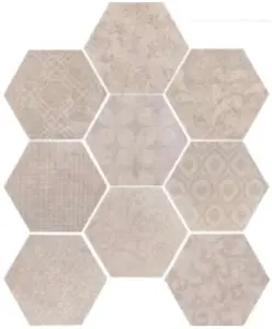 FABRIC ESAGONA SHABBY CHIC