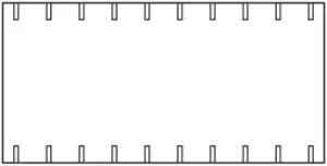 GRILLE INVISIBLE INDIE STRUT/RET