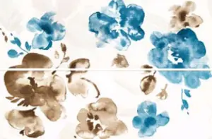 DECORO C2 WHITE/BLUE/BROWN