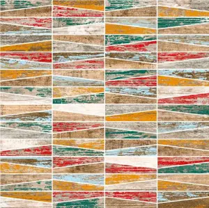 MOSAICO CINCEL MULTICOLOR