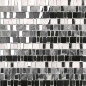 MOS NINFA BLANC (NOIR GRIS MIROIR ARGENT)