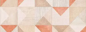 DECORO NORDIC IVORY/CORAL BRILLANT