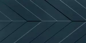 CHEVRON DEEP BLUE MAT/RET