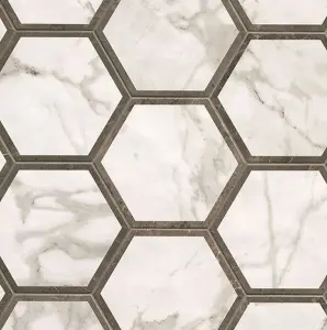 ESAGONO CALACATTA IMPERIALE