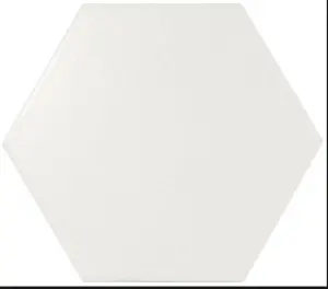 HEXAGON WHITE MAT
