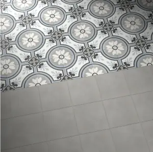 DECOR NUNERO 8 RET BLANC NOIR GRIS BLEU