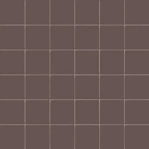 MOSAICO 5X5 MOKA MATTE