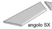 ROUND ANGOLARE SX MELANGE