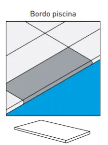 BORDO PISCINA PORTES ANTISLIP 2CM