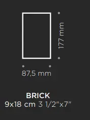 BRICK CONCRETE ICE
