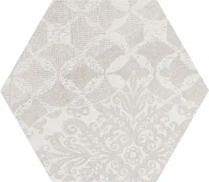 ESAGONA PATCHWORK NATURAL WHITE NAT