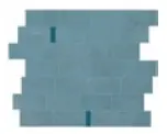 POWDER BLUE MINIBRICK