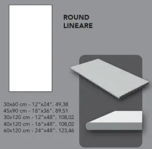 ROUND LINEARE FREYA