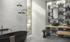 OSTUNI GREY SILK NAT. RECT.