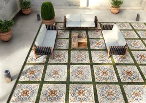 TUSCANIA CERAMICHE FP2 MONOFACCIA LILIE