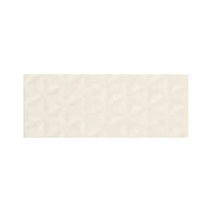 Faience Design positive wall Facettes blanc