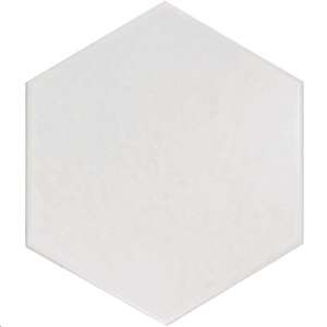 Carrelage Hexalite Blanco mat