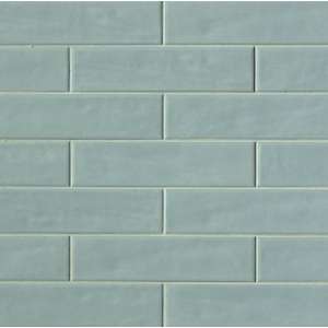 Faience Chelsea-brick Brick aquamarine mat