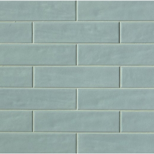 Faience Chelsea-brick Brick aquamarine mat